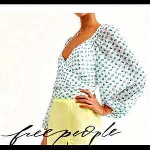 NWT- Free People Sweetie Pie Blouse